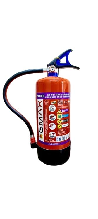 GMAX FIRE ABC Powder Type 4 KG Fire Extinguisher for Home | Fire Safety for All Types of Fire for Home, Office & Car-image-34