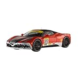 Genaue Modell Hot Wheels Elite 1: 43 Maßstab Ferrari 458 Challenge Kessel Racing LM 5.107,9 cm Modell Auto