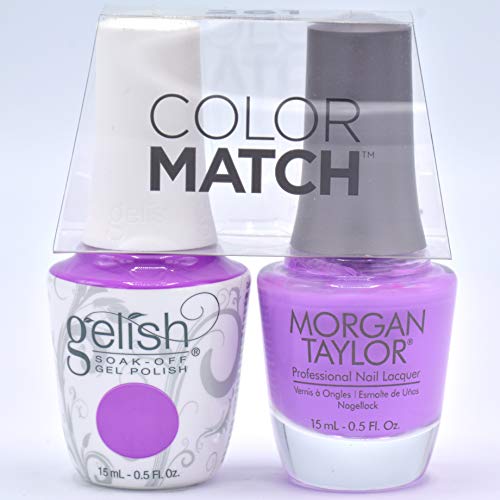 GELISH Gel Polish and Morgan Taylor Nail Polish Duo 50180 Tokyo Go Go