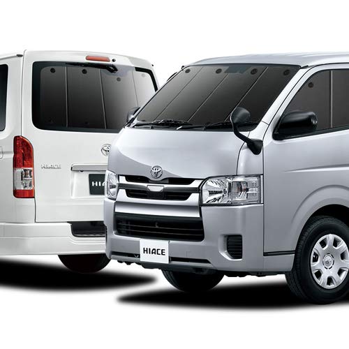 Amazon | 趣味職人 プライバシー サンシェード 車 ハイエース 200系 