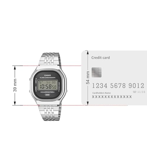 Image of Casio Vintage A140WE-8ADF Digital Grey Watch Unisex (D435)