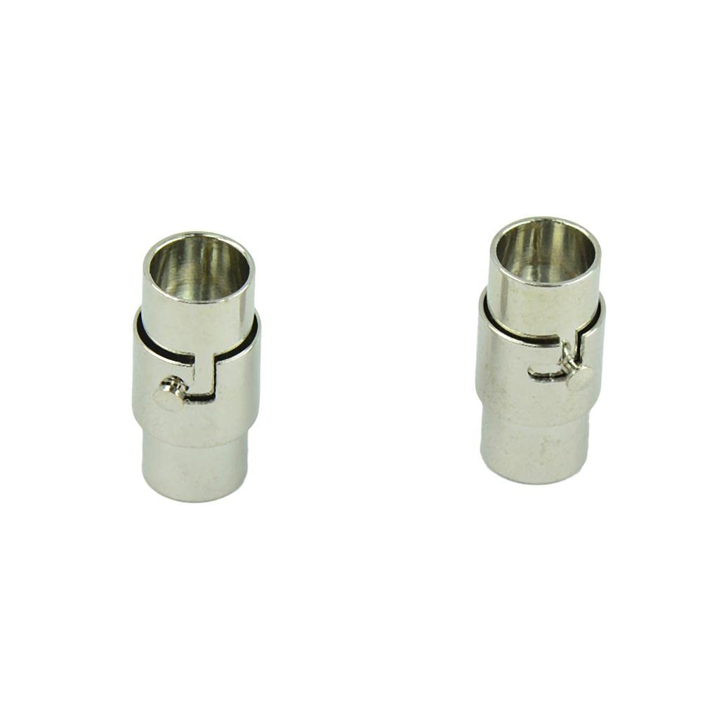Magnetverschlüsse für Lederschnur, Armbandverbinder für DIY-Schmuck, 10 Sets