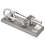 robinson patent hot air engine for sale STAINLESS STEEL HEATING HEAD: The heating chamber is crafted from high-grade stainless steel for enhanced safety over glass components, allowing repeated warming cycles without risk of breakage or structural failure.