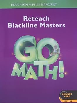 Unknown Binding GO MATH! Reteach Blackline Masters Grade 3 Common Core Book