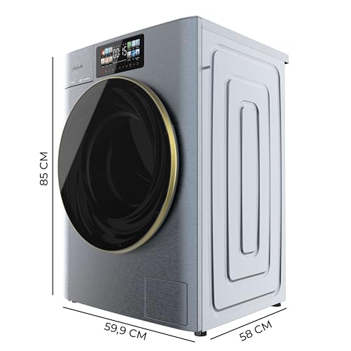 Cecotec Lave-linge 10Kg Chargement Frontal avec Autodose Bolero DressCode 10950 Autodose Inverter 3D Ice Blue A. 1400 tr/min, 13 Programmes, Basse Consommation, Moteur Inverter Plus – Image 3