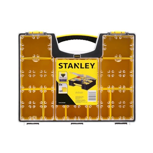 Organiseur STANLEY 1-92-749 à 8 compartiments détachables de 9L