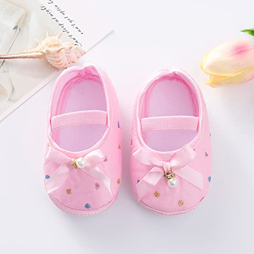 Big Boys Shoes Cute Bow Pearl Little Shoes Toddler Hanging Soft Sole Child Shoes Shoes Flexible Toddler Shoes3