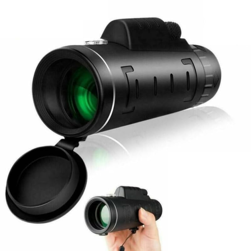 Elevea 𝟏𝟓 𝐘𝐞𝐚𝐫𝐬 𝐆𝐮𝐚𝐫𝐚𝐧𝐭𝐞𝐞, Dual Focus monocular Telescope, 40x60 Zoom, Green Optics, Pocket Size Spyglass for Hunting and Outdoors, Clear 66M 80M Range, Best for Nature Exploration-image-9