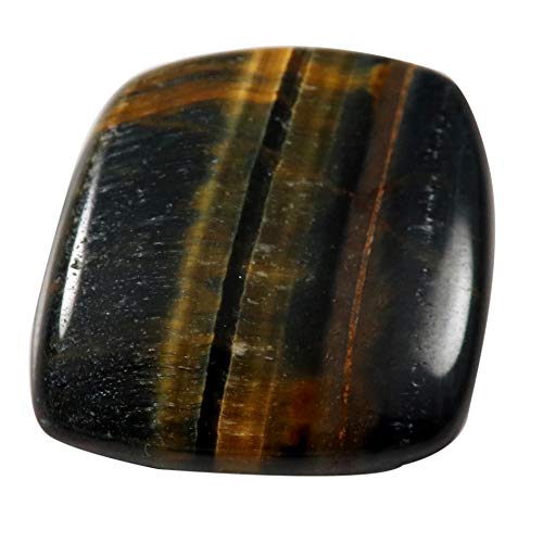 Cabochon oeil de tigre bleu 56,7 carats pour remplacer une gemme abîmée sur un grand bijou