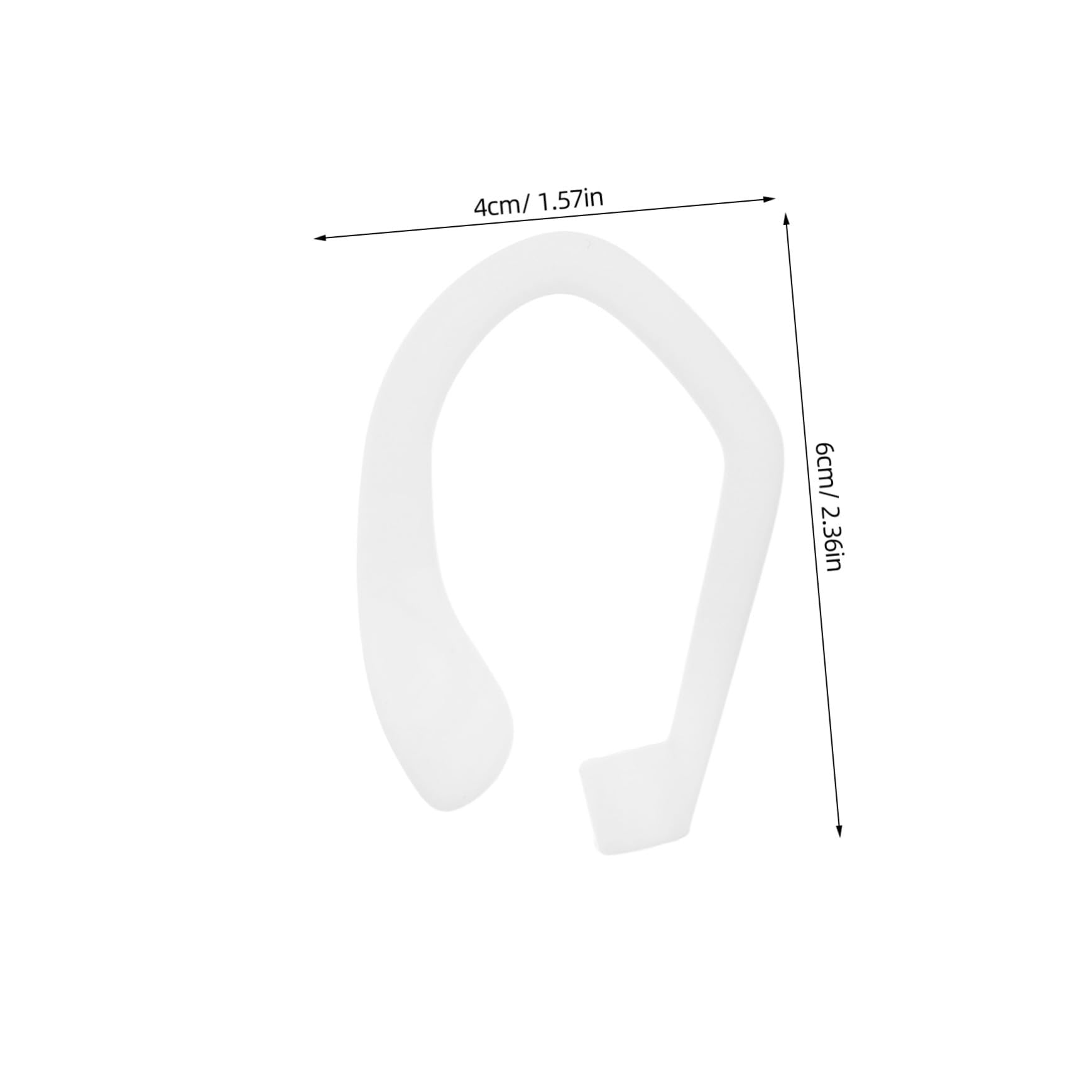 OKUMEYR Silicone Earphone Protector Anti-Slip Ear Hooks for Comfortable and Durable for Sports Activities