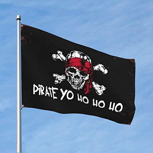 Drapeau cool stuff pour garçons pirate Yo Ho de 152 x 244 cm
