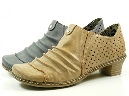 Rieker Donna Scarpa décolleté Beige, (Muschel)