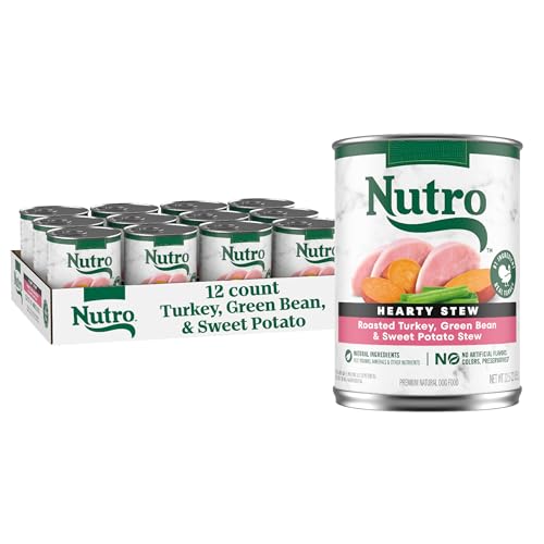 Image of Nutro Hearty Stew Wet Dog Food, Roasted Turkey, 12.5 oz, 12 Pack