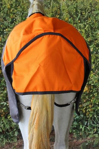 Image of 1200D Horse Turnout Blanket Waterproof, Breathable, Heavy-Weight Winter Blanket with 300g Fill, Ripstop Outer Shell