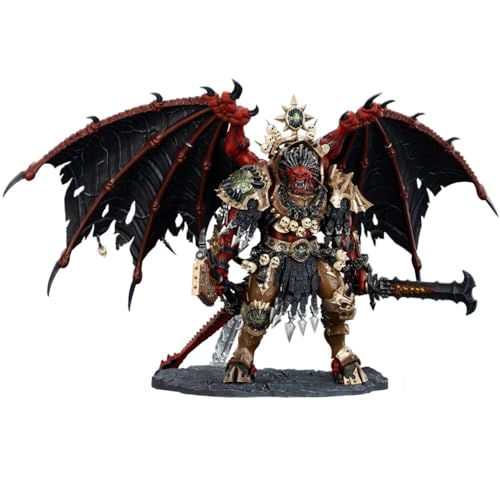 JOYTOY Angron Warhammer 40K 1/18 Action Figures World Eaters Angron, Daemon Primarch of Khorne Collectible Model 15Inches
