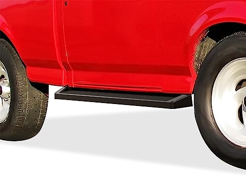 Estribos negros 6in APS para Ford Bronco F150 80-96 miniatura 4
