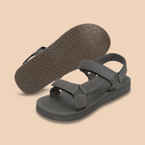 Image of YOHO EVA Sandals for Women | EVA sole | Comfortable cushioned sole with TPR base | Lightweight | Soft skin friendly straps | Adjustable straps | Velcro closure | Vibrant colour options