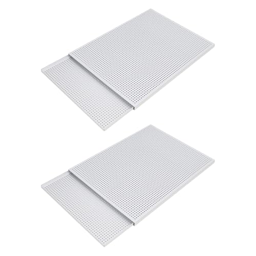 Juego de 2 bandejas de horno de aluminio anodizado, 35 x 25 cm, antiadherentes, robustas para hornear, bandeja para hornear croissant, de aluminio anodizado