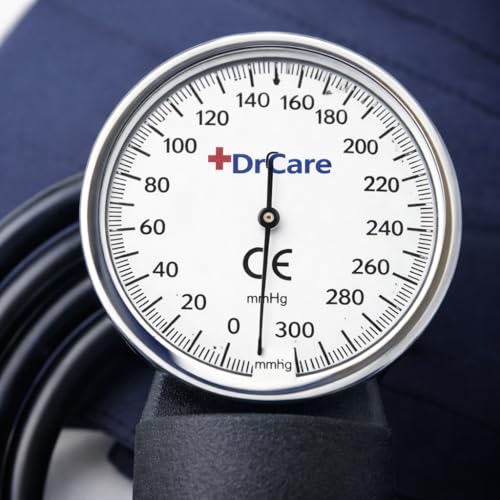 Image of Dr. Care Blood Pressure Monitor BP Aneroid Sphygmomanometer with Basic Stethoscope Accurate and Essential Monitoring Tool