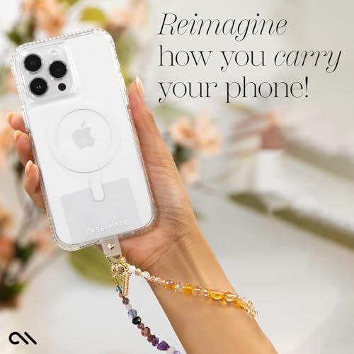 Case-Mate CM052108 Phone Charm With Beaded Crystals | Detachable Anti Theft Phone Strap | Hands-Free Iphone Wrist Strap thumb #1