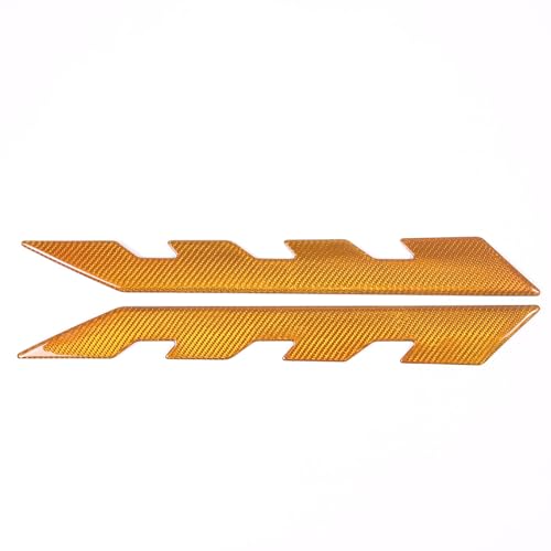 Image of Sekhyna Engine Bay Panel Cover Trim 2PCS Compatible with Corvette C8 Stingray 2020-2025 Engine Cover Left Right Protective High Temperature Resistance Cover Trim Accessories (Yellow Carbon)