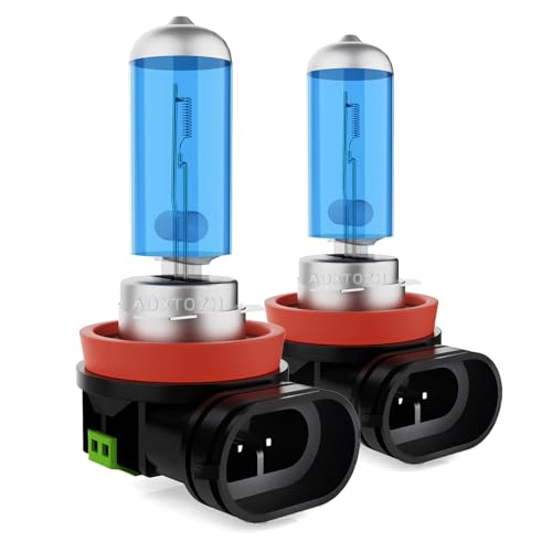 Image of H11 Fog Light Bulbs Compatible with 2009-2019 Ford Flex,Halogen Light Bulbs,Super Bright 6000K White,Plug and Play,Pack of 2