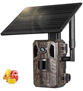 Xega 4G Solar Cellular Trail Camera With Live Feed, 2K GPS 7800mAh Wildlife Camera, No Glow 940nm Night Vision Motion Detection Instant Alarm 2-Way Audio Cloud/TF, Only Support The Build-in SIM - Foto 11