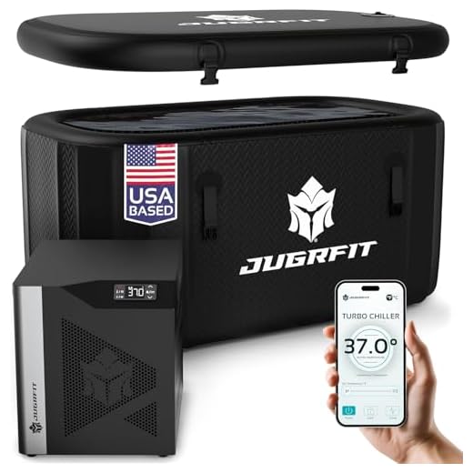 JUGRFIT Portable Cold Plunge Tub with Chiller