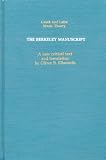 The Berkeley Manuscript: University of California Music Library, Ms. 744 (Greek & Latin Music Theory) (English and Latin Edition)