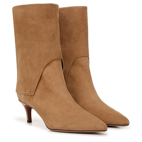 Franco Sarto Womens Alberta Pointed Toe Mid Calf Boot Tuscan Taupe Suede 9.5 M by Franco Sarto - Image 7