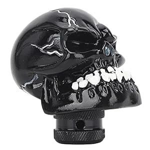 Pommeau de Levier de Vitesse Tête de Mort (Occasion Comme Neuf)