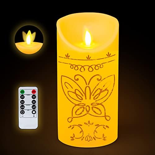 Miracle Candle with Remote Control, Plastic LED Magic