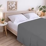 Versatilidad y Comodidad Garantizada: Perfecta para uso doméstico, hoteles o habitaciones de invitados. Gracias a su tejido ligero y agradable, esta sábana encimera es una opción imprescindible para quienes buscan calidad, confort y elegancia en su ropa de cama.