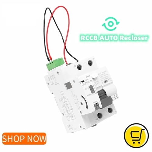 Evite cortes por tormentas con el interruptor reconectador GRD9L 40A 300mA 3