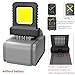 Floweringbeter 2PCS LED Pocket Work Light 14W Floodlight Lantern For 20V/For 21V Battery Compatible With Multiple Power Tool Lithium Battery Brands(black 2PCS)