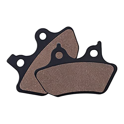 Cyleto Front & Rear Brake Pads For Harley Davidson Softail Flstci Flstc Heritage Classic/I 2000 2001 2002 2003 2004 2005 2006 2007 #TOP6