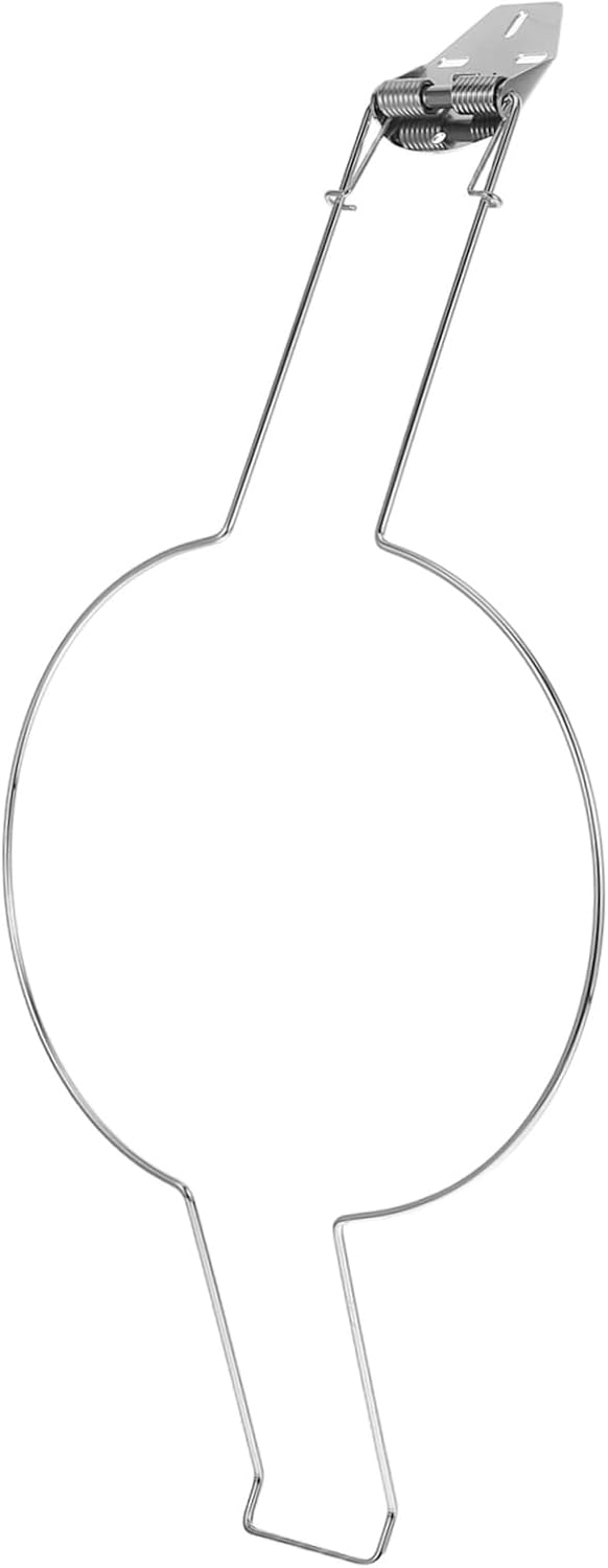 Zerodeko Car Hat Holder Rack Iron Silver for Vehicle Interior Storage