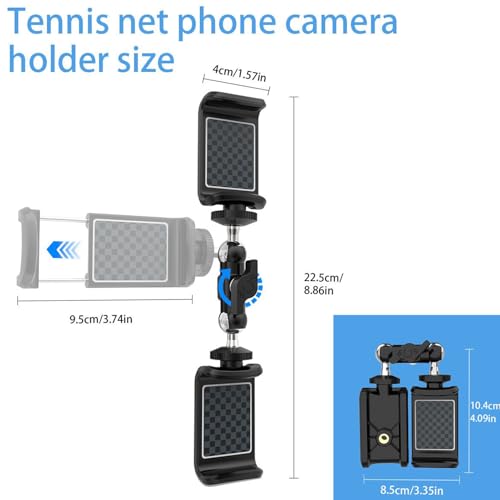 Soporte para valla de beisbol clip de metal ajustable para telefono movil 6
