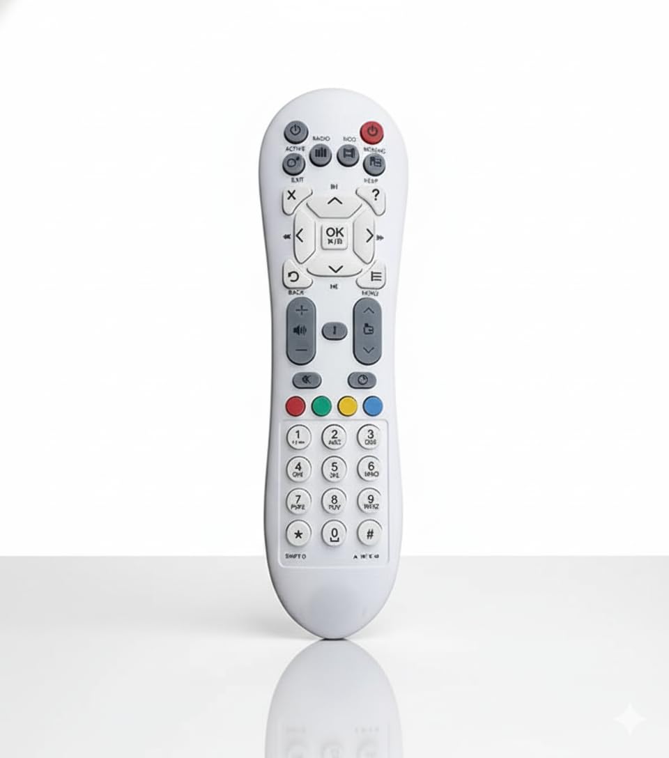 Remote Control Compatible Only for Videocon D2H Set Top Box (Non-HD Models) | Replacement Remote Controller (White) | Please Match The Old Remote Before Purchase-image-23