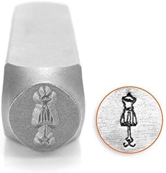 ImpressArt, Metal Jewelry Design Stamp, Wire Dress Form, 9,5mm