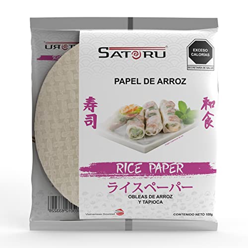 Opiniones de Repuestos de cocedores de arroz - 5 favoritos. 46 Satoru Papel de Arroz, Característico a papel arroz, 10 piezas