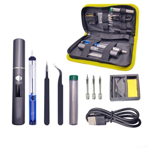 Fer à souder sans fil surveillance numérique température kit 11 pcs