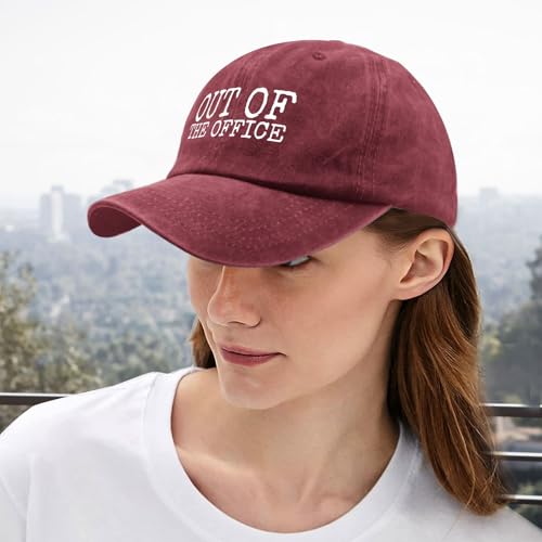 Gorra divertida Unisex Out of The Office miniatura 6