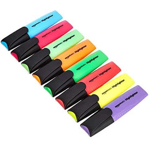 Surligneurs Amazon Basics Lot de 8 Cover