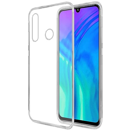 Image of COVERBLACK Rubber Silicone Back Cover for Huawei Honor 10i - Transparent