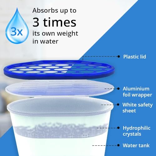 25-Pack Dehumidifiers - 500ml Moisture Absorbers for Home Use - Image 2