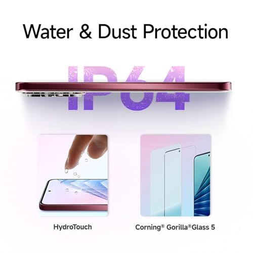 Image of Redmi Note 14 5G Crimson Art (8GB RAM 128GB Storage) | Global Debut MTK Dimensity 7025 Ultra | 2100 nits Segment Brightest 120Hz AMOLED | 50MP Sony LYT 600 OIS+EIS Triple Camera