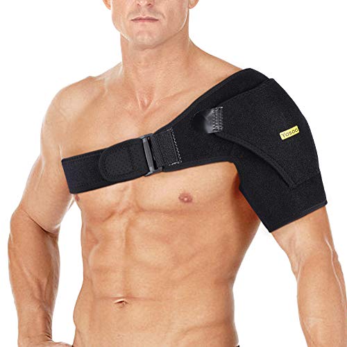 Hombrera Deportiva, Ajustable Soporte Hombro Neopreno, Hombro Apoyo  Protector para Lesiones, Aliviar el Dolor de la Articulación Dislocada AC,  Esguince, Bursitis, Tendinitis, 1Pieze : Amazon.es: Salud y cuidado personal