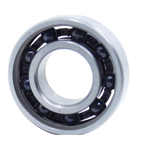 DUKUTS 6902-2RS Hybrid Ceramic Bearing 15 * 28 * 7 mm ABEC-5 1PC Bicycle Bottom Brackets Spares 6902 RS 2RS Si3N4 Ball Bearings 6902-2RS