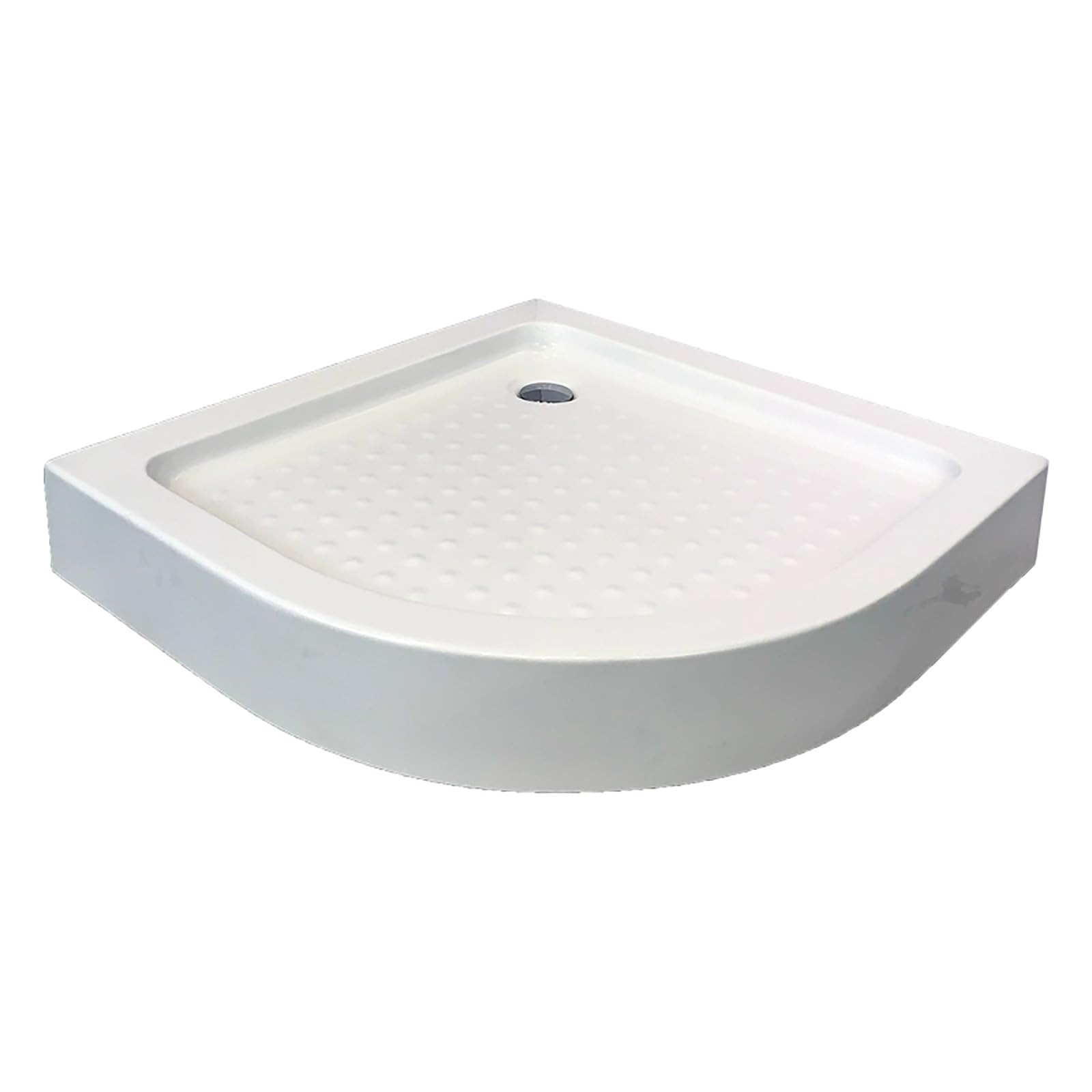 Plato de ducha cuadrante blanco para reformas de baños pequeños y prácticos